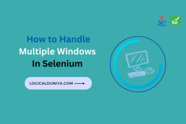 How to handle multiple windows in Selenium