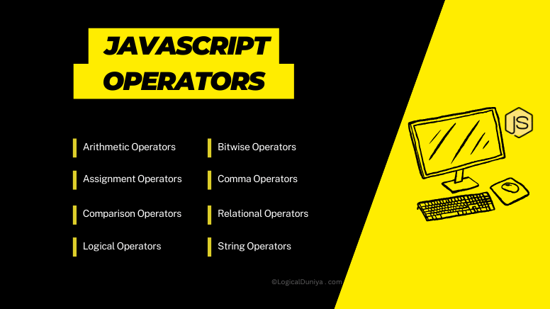 JavaScript Operators Guide by LogicalDuniya-com